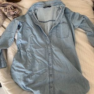Long sleeve Denim Dress